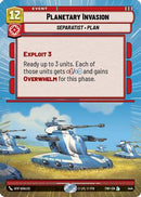 Planetary Invasion (Hyperspace) (444) [Twilight of the Republic] Foil