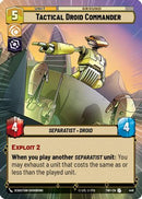 Tactical Droid Commander (Hyperspace) (449) [Twilight of the Republic] Foil