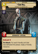 San Hill - Chairman of the Banking Clan (Hyperspace) (451) [Twilight of the Republic] Foil