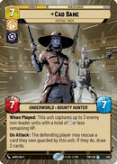 Cad Bane - Hostage Taker (Hyperspace) (452) [Twilight of the Republic] Foil