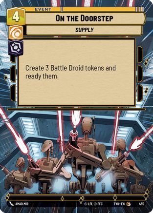 On the Doorstep (Hyperspace) (455) [Twilight of the Republic] Foil