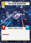 Eta-2 Light Interceptor (Hyperspace) (505) [Twilight of the Republic] Foil