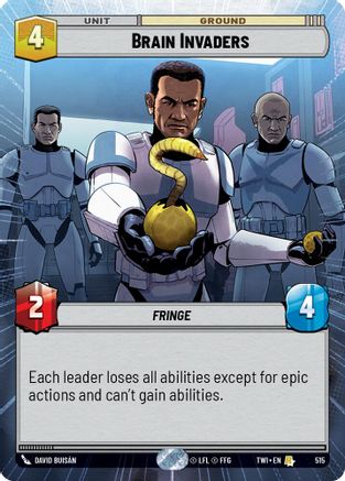 Brain Invaders (Hyperspace) (515) [Twilight of the Republic] Foil