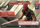 Maul - A Rival in Darkness (Showcase) (266) [Twilight of the Republic] Foil