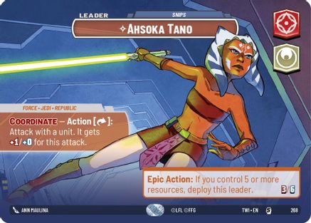 Ahsoka Tano - Snips (Showcase) (268) [Twilight of the Republic] Foil