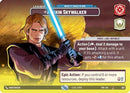 Anakin Skywalker - What it Takes to Win (Showcase) (269) [Twilight of the Republic] Foil