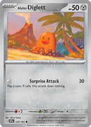 Alolan Diglett 122 - [SV08 Surging Sparks] Reverse Holofoil