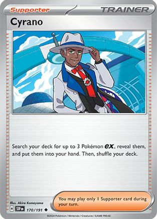 Cyrano - 170/191 170 - [SV08 Surging Sparks] Reverse Holofoil