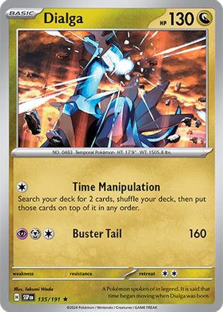 Dialga 135 - [SV08 Surging Sparks] Holofoil