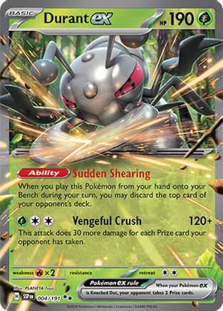 Durant ex - 004/191 4 - [SV08 Surging Sparks] Holofoil