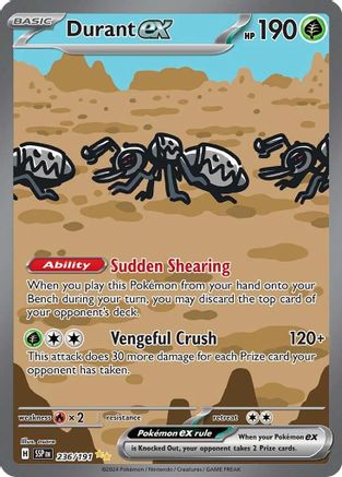 Durant ex - 236/191 236 - [SV08 Surging Sparks] Holofoil