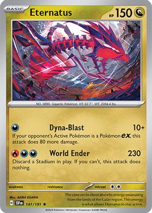 Eternatus 141 - [SV08 Surging Sparks] Holofoil