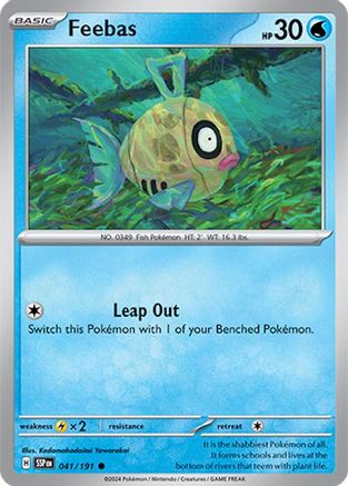Feebas - 041/191 41 - [SV08 Surging Sparks] Reverse Holofoil