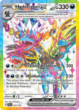 Hydreigon ex - 223/191 223 - [SV08 Surging Sparks] Holofoil