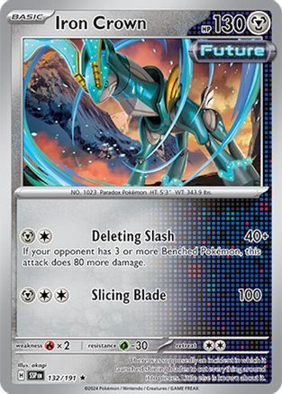 Iron Crown 132 - [SV08 Surging Sparks] Holofoil