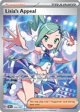 Lisia's Appeal - 234/191 234 - [SV08 Surging Sparks] Holofoil
