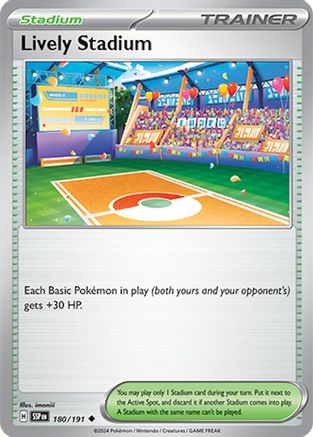 Lively Stadium 180 - [SV08 Surging Sparks] Reverse Holofoil