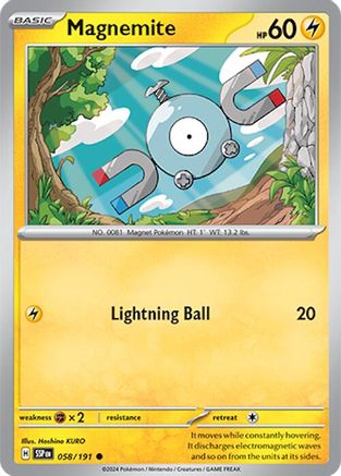 Magnemite 58 - [SV08 Surging Sparks]