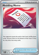 Meddling Memo 181 - [SV08 Surging Sparks] Reverse Holofoil