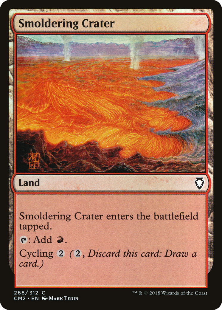 Smoldering Crater (CM2-268) [Commander Anthology Volume II]