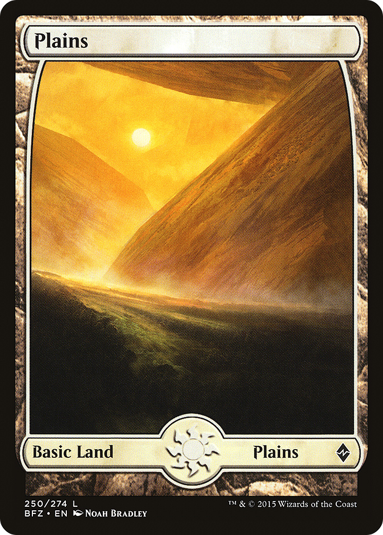Plains (BFZ-250) [Battle for Zendikar] Foil