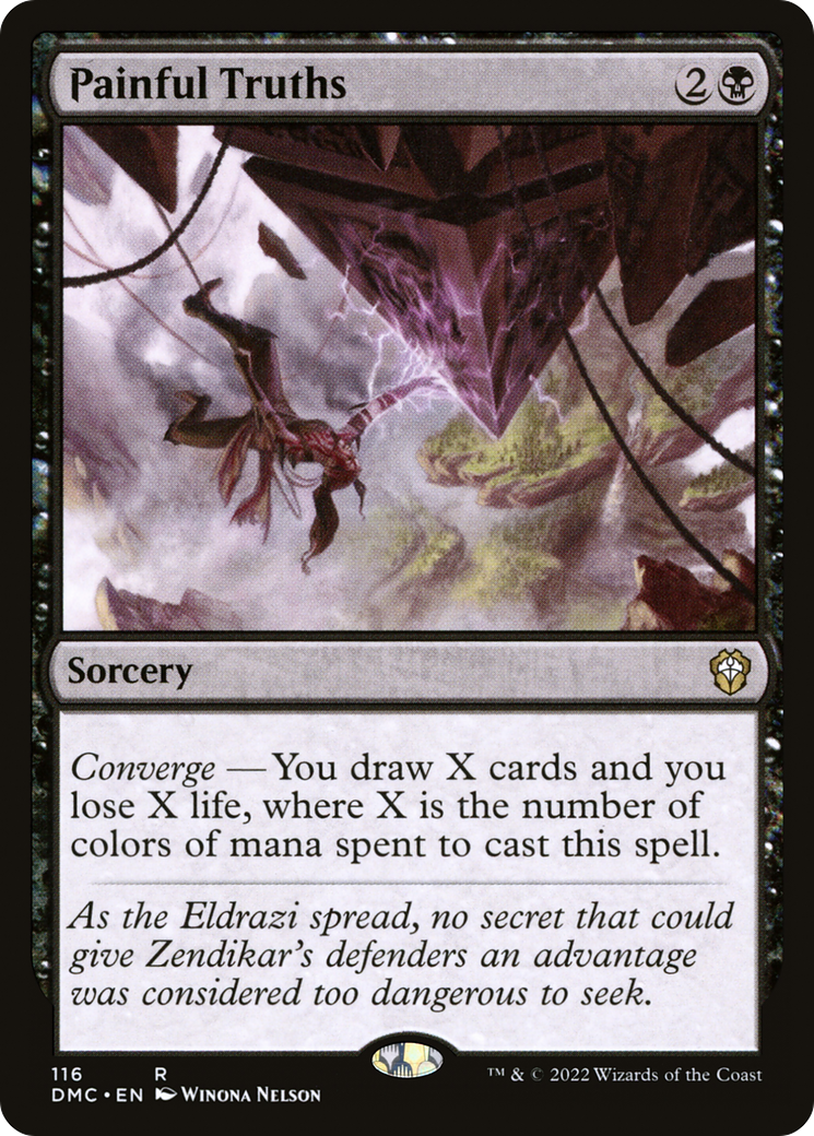 Painful Truths (DMC-116) [Dominaria United Commander]