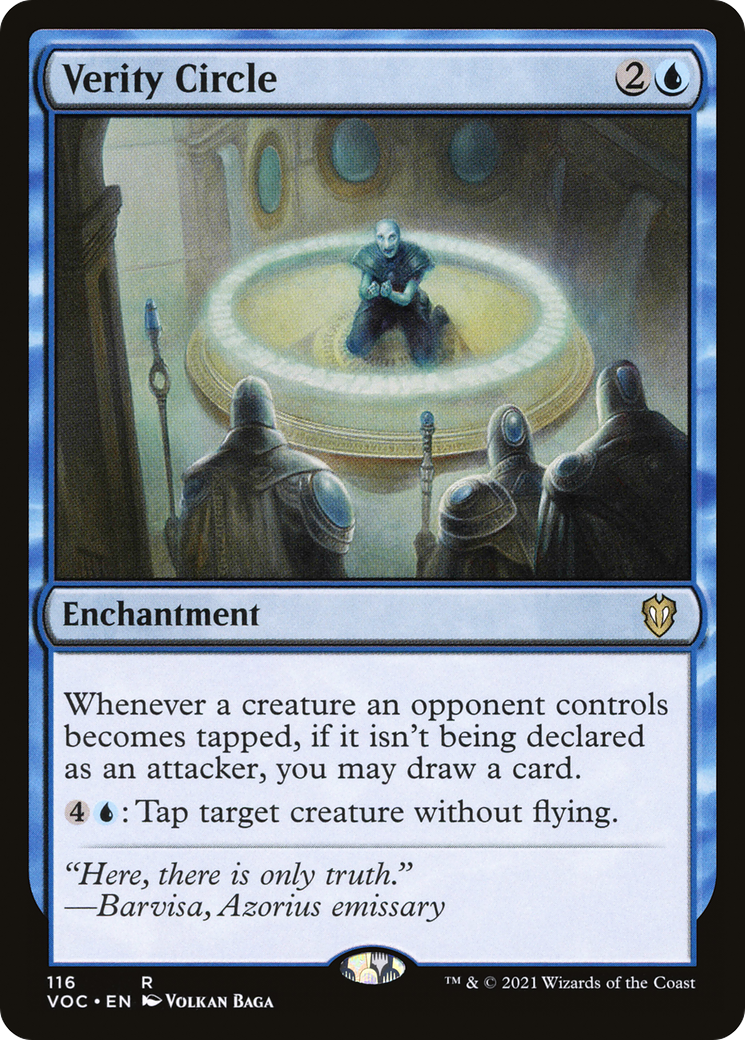 Verity Circle (VOC-116) [Crimson Vow Commander]