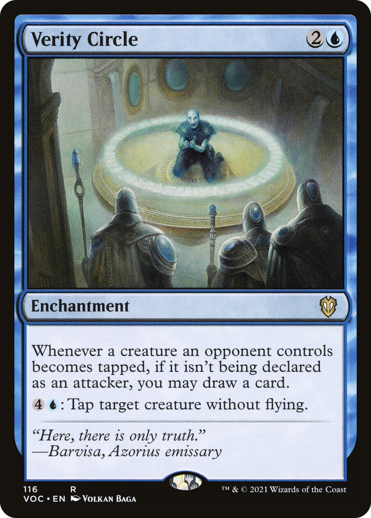 Verity Circle (VOC-116) [Crimson Vow Commander]