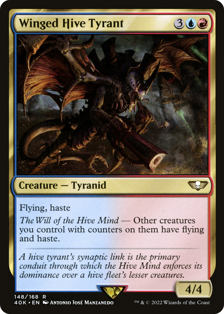 Winged Hive Tyrant (40K-148) [Warhammer 40,000 Commander]