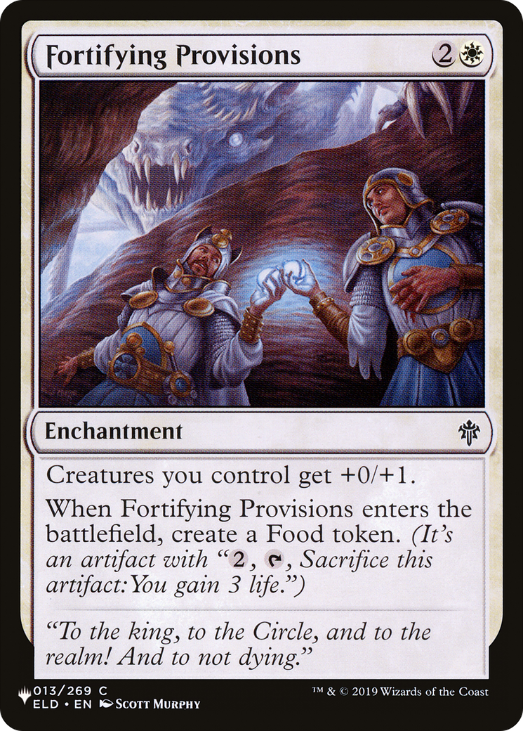 Fortifying Provisions (LIST-ELD-13) [The List]