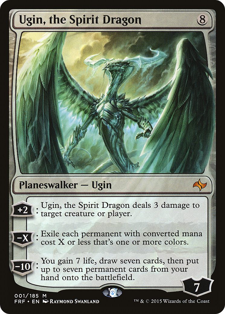 Ugin, the Spirit Dragon (FRF-001) [Fate Reforged]