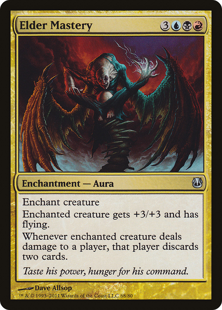Elder Mastery (DDH-068) [Duel Decks: Ajani vs. Nicol Bolas]