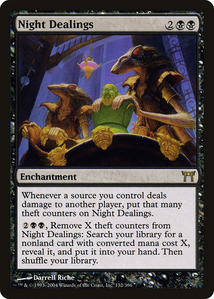 Night Dealings (CHK-132) [Champions of Kamigawa]