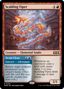 Scalding Viper // Steam Clean (WOE-235) [Wilds of Eldraine] Foil