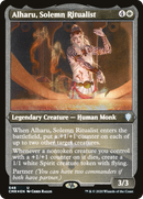 Alharu, Solemn Ritualist (CMR-548) [Commander Legends] Etched Foil