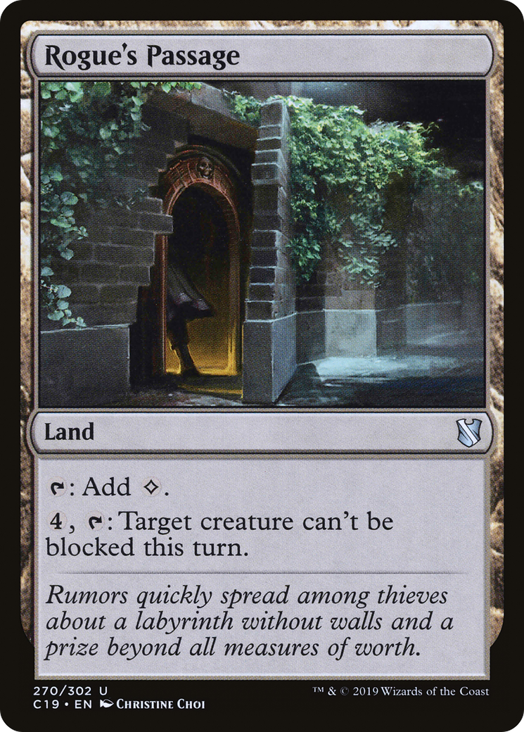Rogue's Passage (C19-270) [Commander 2019]