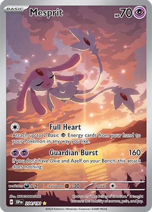 Mesprit - 204/191 204 - [SV08 Surging Sparks] Holofoil