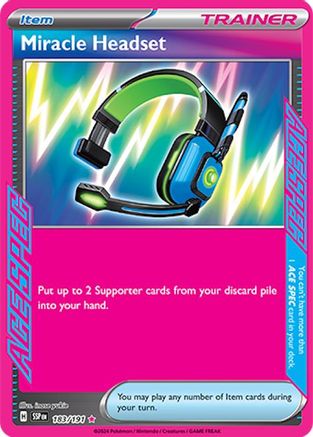 Miracle Headset 183 - [SV08 Surging Sparks] Holofoil