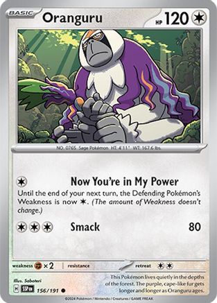 Oranguru 156 - [SV08 Surging Sparks]