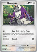 Oranguru 156 - [SV08 Surging Sparks] Reverse Holofoil