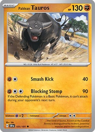 Paldean Tauros - 101/191 101 - [SV08 Surging Sparks]