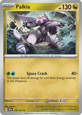 Palkia 136 - [SV08 Surging Sparks] Reverse Holofoil