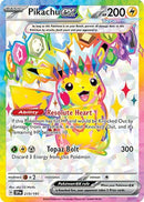 Pikachu ex - 219/191 219 - [SV08 Surging Sparks] Holofoil