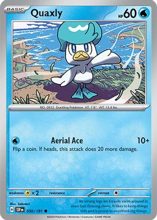 Quaxly 50 - [SV08 Surging Sparks] Reverse Holofoil