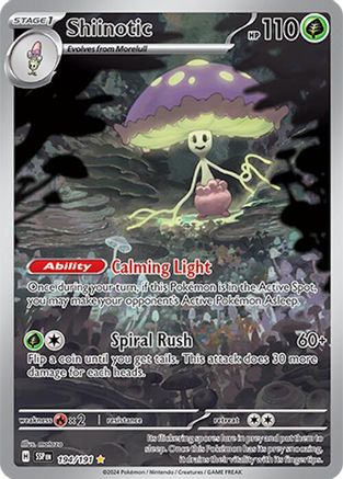 Shiinotic - 194/191 194 - [SV08 Surging Sparks] Holofoil