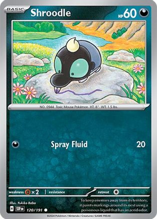 Shroodle 120 - [SV08 Surging Sparks] Reverse Holofoil