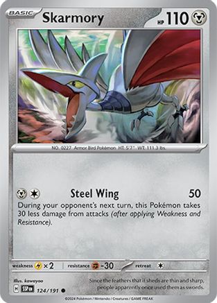 Skarmory - 124/191 124 - [SV08 Surging Sparks]