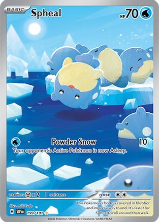 Spheal - 199/191 199 - [SV08 Surging Sparks] Holofoil