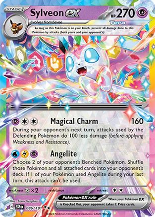 Sylveon ex 86 - [SV08 Surging Sparks] Holofoil