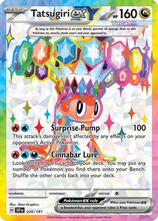 Tatsugiri ex - 226/191 226 - [SV08 Surging Sparks] Holofoil